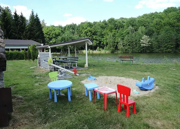 House In At The With Parking Space For 4 Persons Szczecin