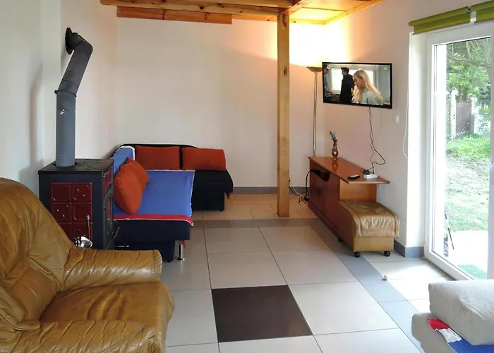 House In At The With Parking Space For 4 Persons